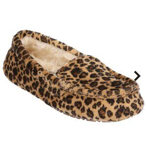 Natural Reflections Leopard Print Slip-On/Slippers/House Shoes